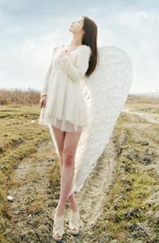 天使美女Angel Girl手机壁纸下载