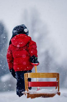 你哪里下雪了吗 唯美雪景图片