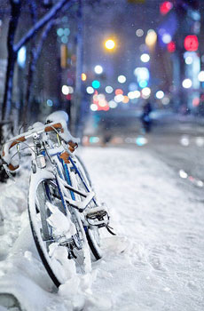 怎么让自己变成心里的模样 美丽雪景唯美图片